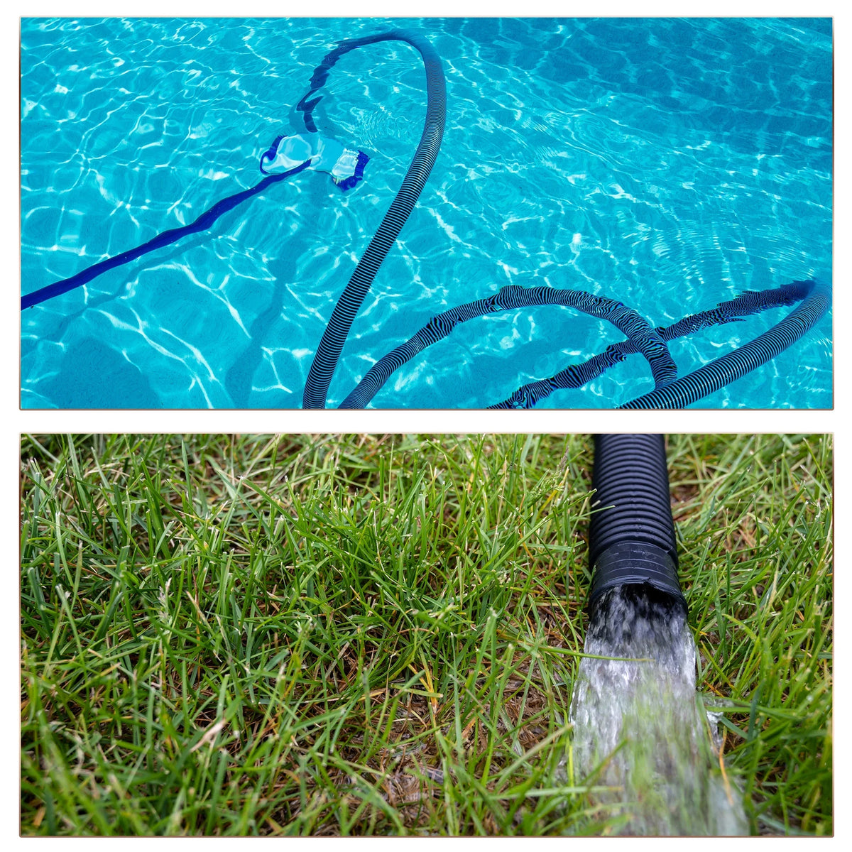 1 Inch ID Corrugated Pond Tubing Black PVC Tube Aquarium Hose, 10ft - Perfect for your project
